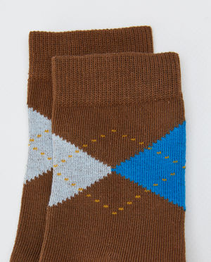 Chaussettes - Chaussettes &agrave; carreaux