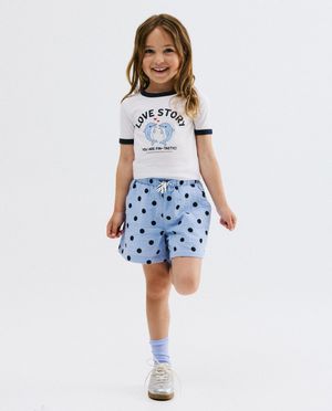 T-shirts - T-shirt met print hartjes