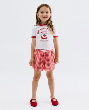 T-shirts - T-shirt avec imprim&eacute; c&oelig;urs