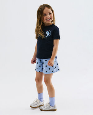 T-shirts - T-shirt met kleine print, relaxed fit