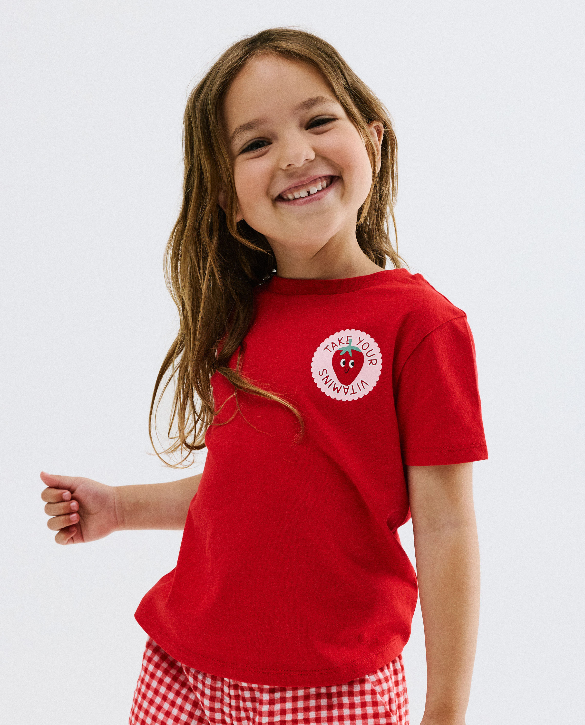 T-shirt avec petit imprim&eacute; - Besties