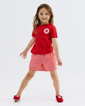 T-shirts - T-shirt avec petit imprim&eacute;