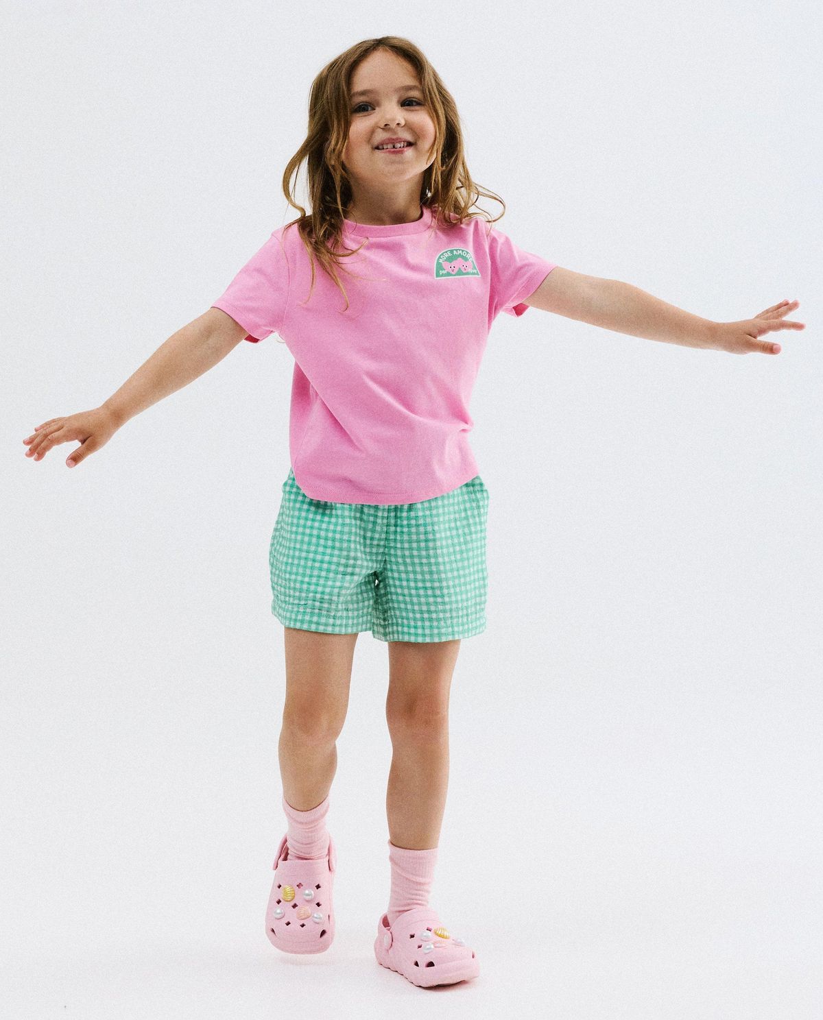 Tetra short met ruiten