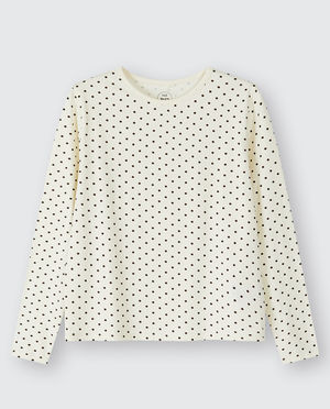 T-shirts - Longsleeve &agrave; pois