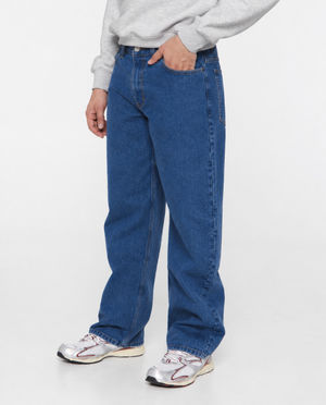 Jeans - Blauwe jeans, baggy fit, unisex