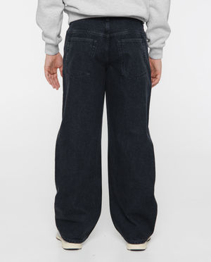 Jeans - Blauwe jeans, baggy fit, unisex