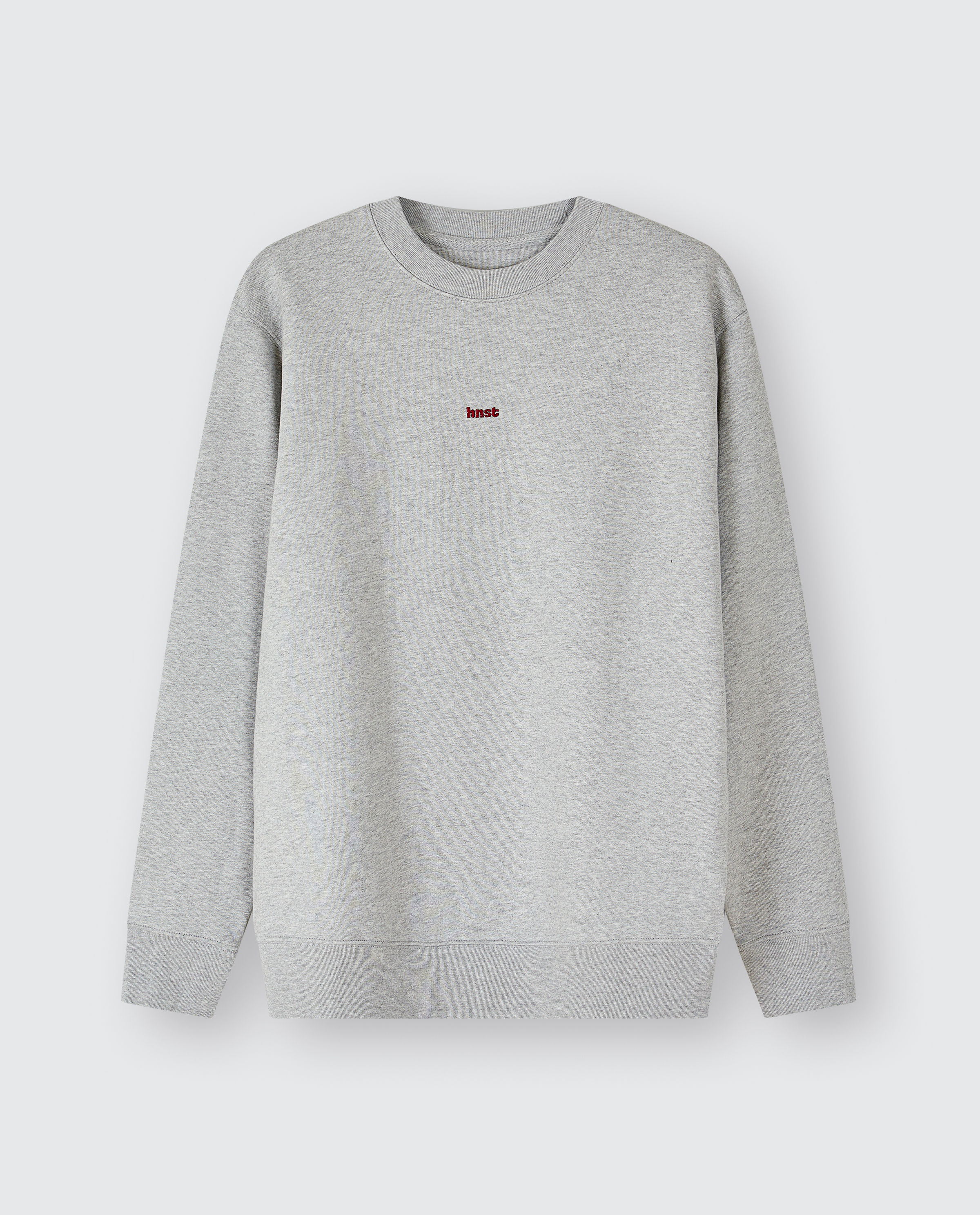 Sweater met geborduurd opschrift, unisex - HNST