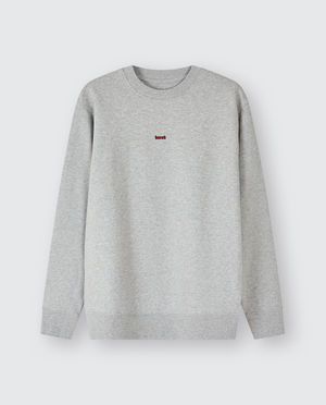 Sweater met geborduurd opschrift, unisex