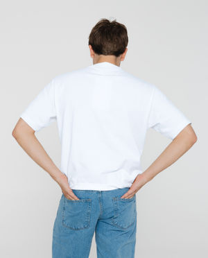 T-shirts - T-shirt avec inscription brod&eacute;e, unisexe