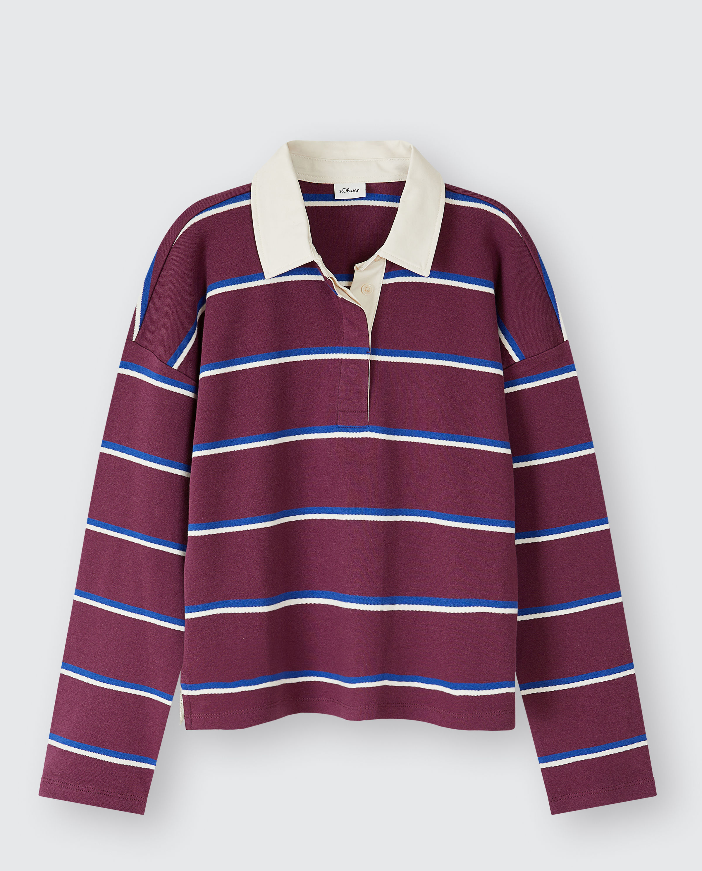 Pull polo &agrave; rayures - S. Oliver