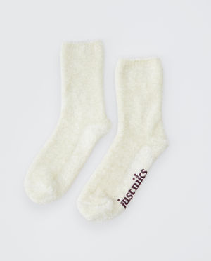Kousen - Fluffy kousen met antislip