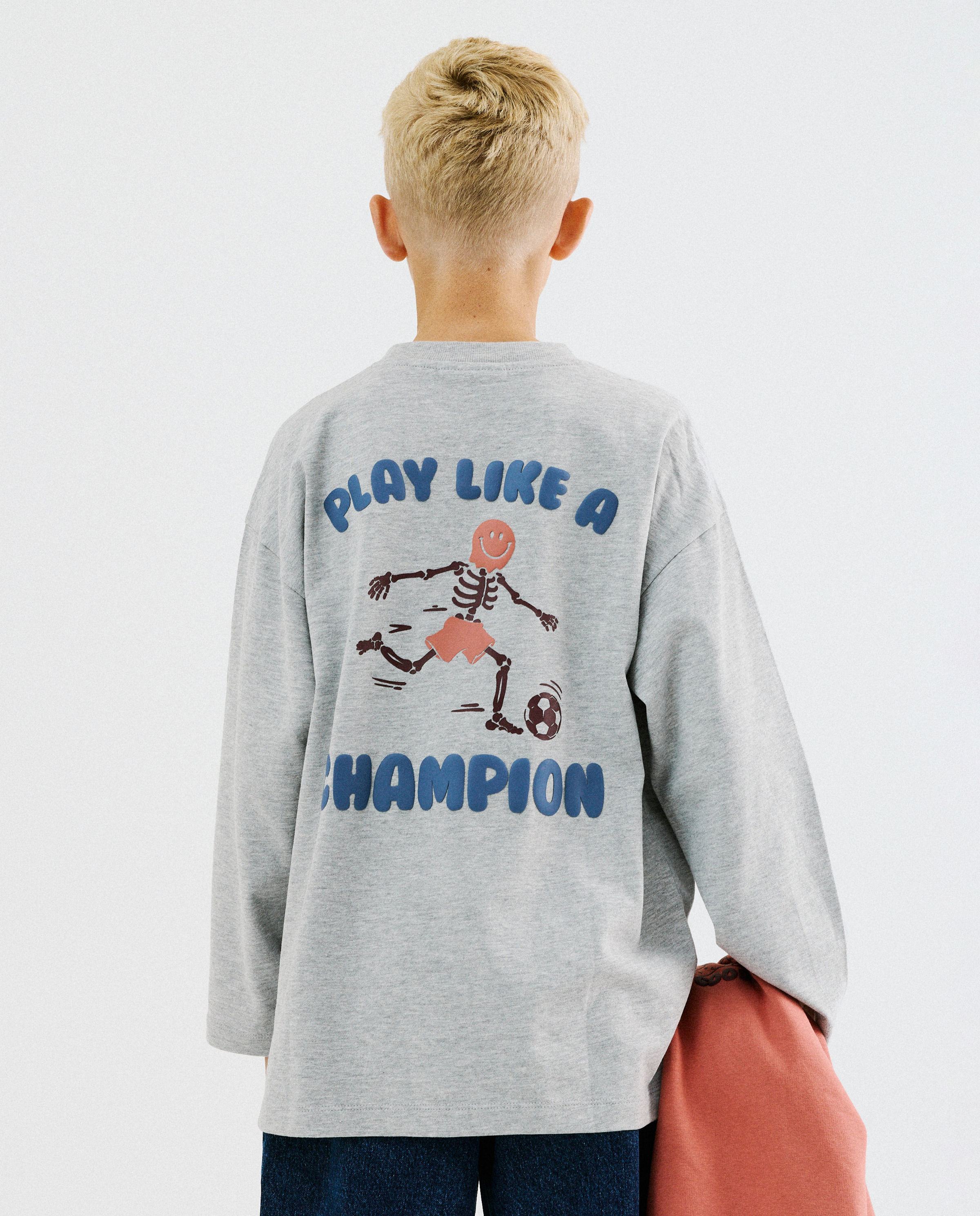 Longsleeve avec backprint - Fish & Chips