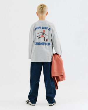 T-shirts - Longsleeve met backprint