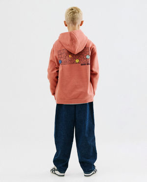 Sweaters - Hoodie met backprint