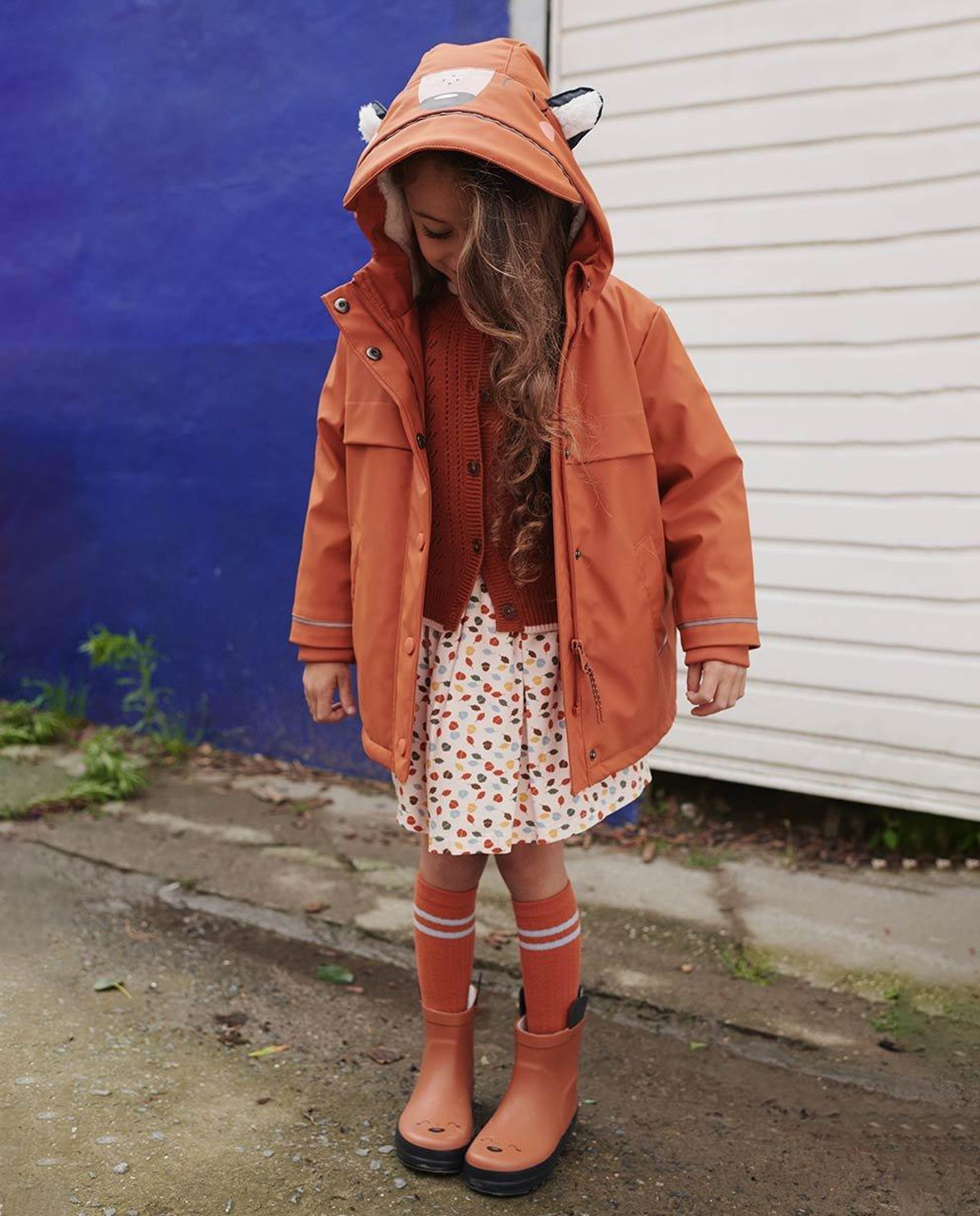 Veste de pluie &agrave; motif d'animal - 