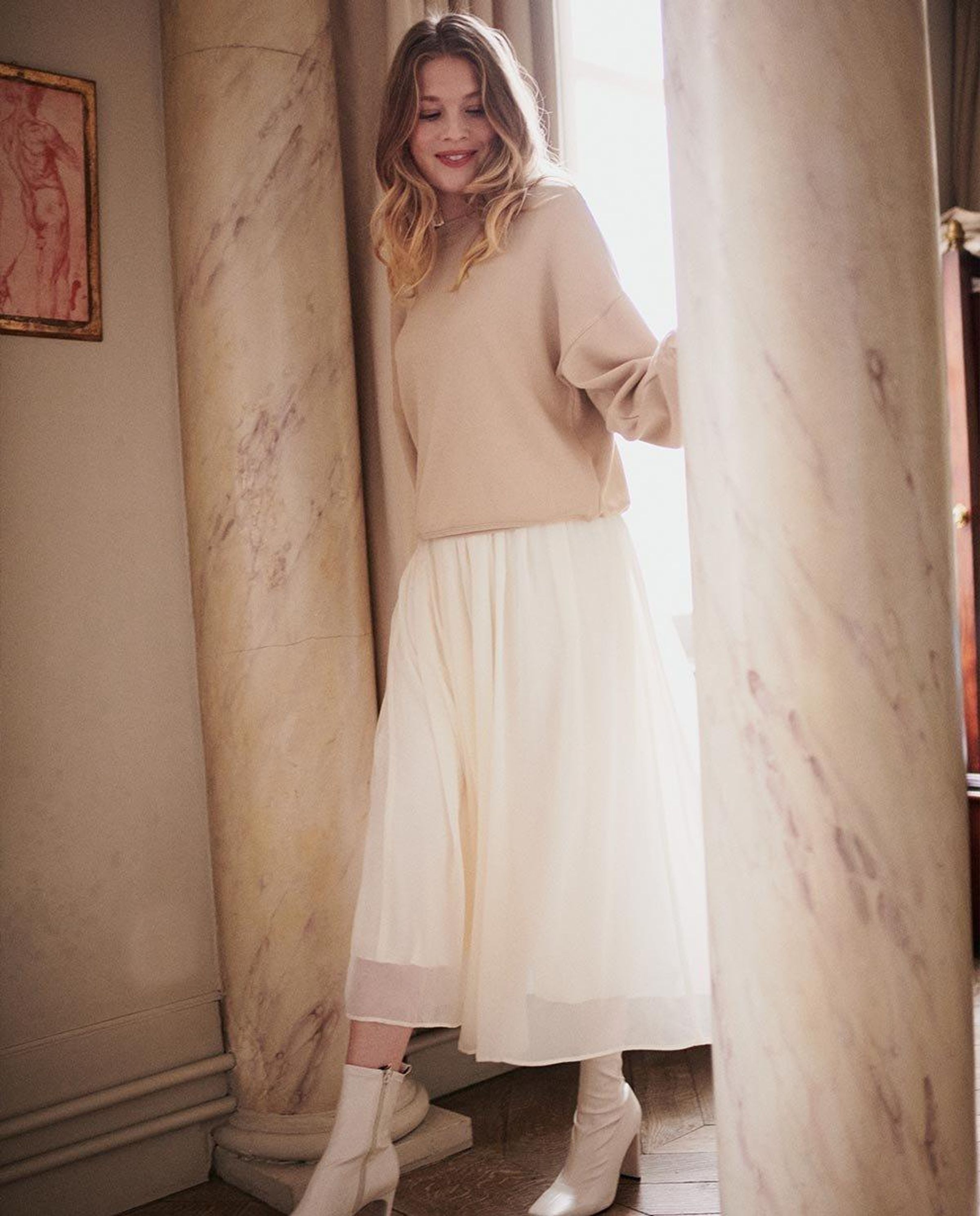 ton sur ton en beige - 