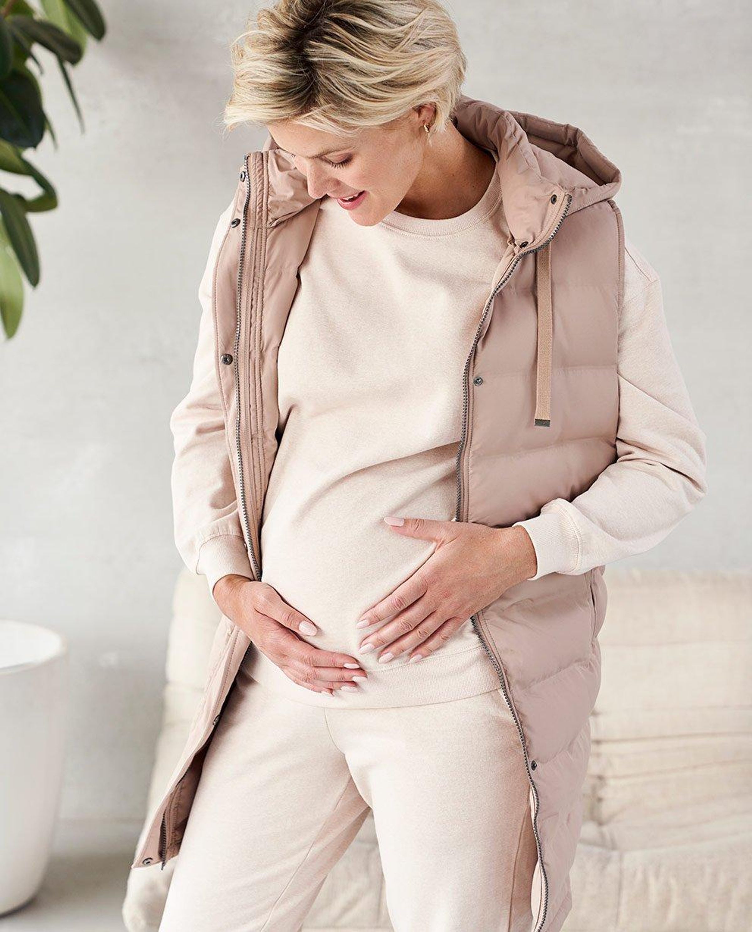Teintes claires, tenue douce - 