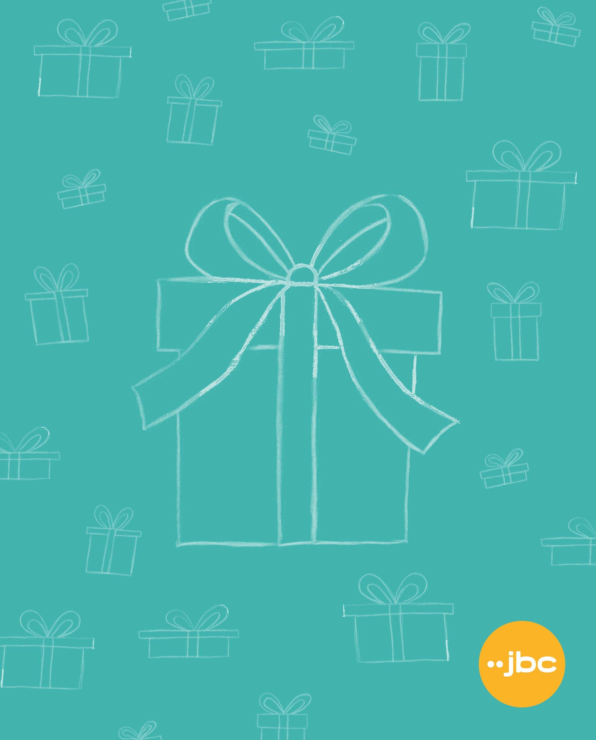 Digitale cadeaubon Blauw cadeau